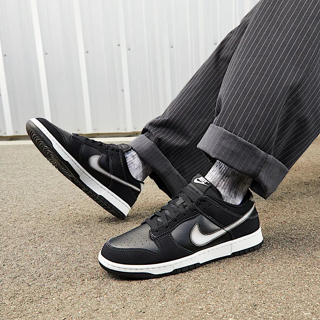 Nike Dunk Low Airbrush Swoosh Black, Black/White-Anthracite (FD6923-001)