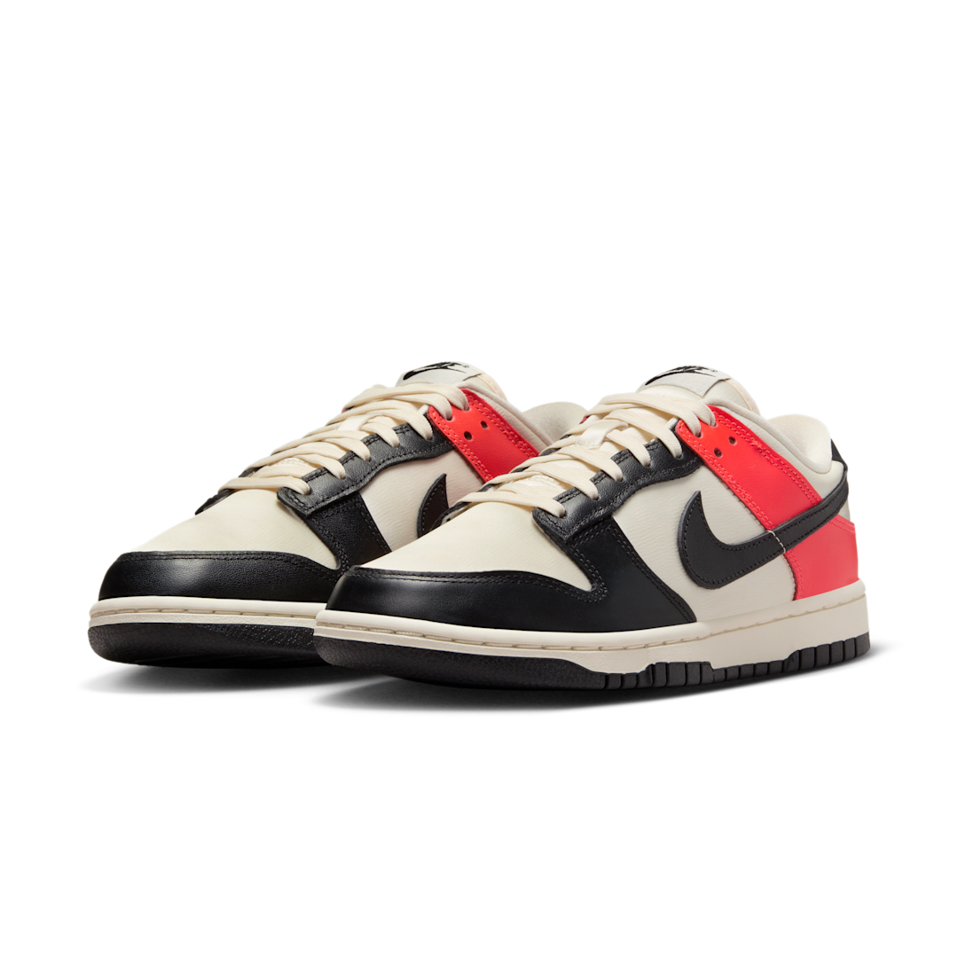 Nike Dunk Low Black Toe Bright Crimson