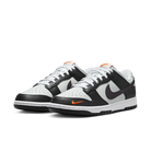 Nike Dunk Low Black Total Orange Mini Swoosh, Black/White/Total Orange (FN7808-001)