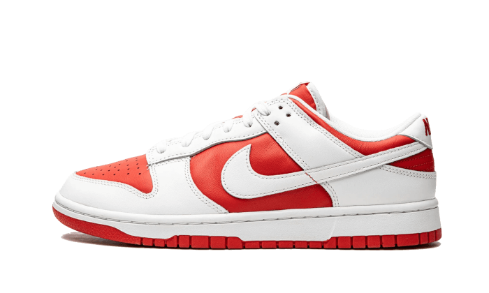 Nike Dunk Low Championship Red, University Red/White-Total Orange (DD1391-600 / CW1590-600)