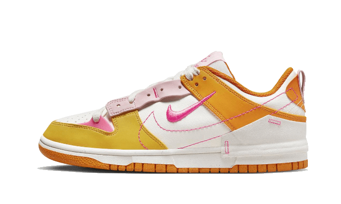 Nike Dunk Low Disrupt 2 Sunrise, White/Orange/Gold/Pink (DX2676-100)