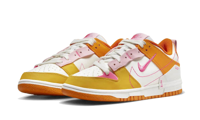 Nike Dunk Low Disrupt 2 Sunrise, White/Orange/Gold/Pink (DX2676-100)