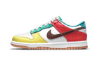 Nike Dunk Low Free 99 White, White/Light Chocolate-Roma Green (CZ2496-100)