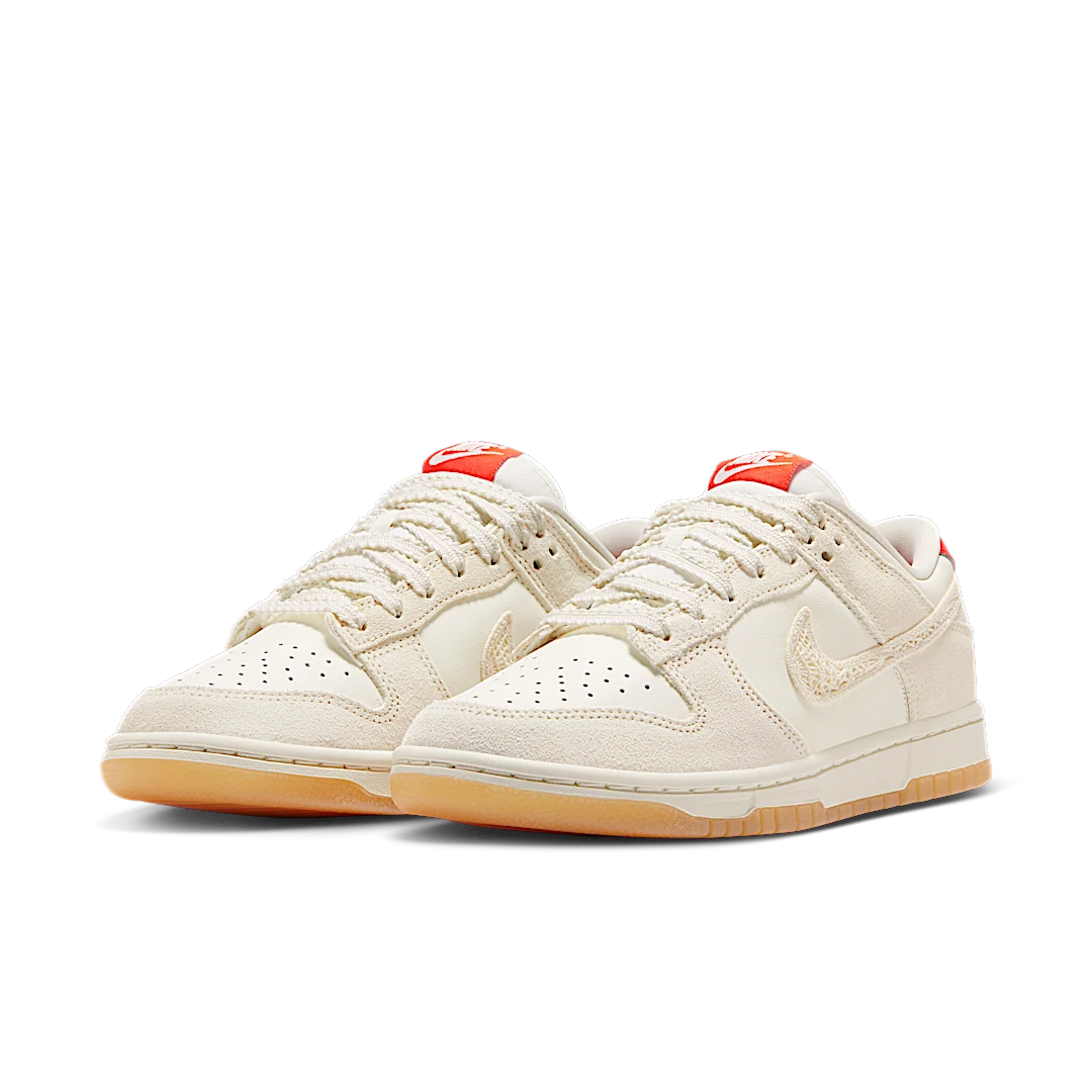 Nike Dunk Low Friendship Knot, Sail/Picante Red/Flax/Pale Ivory (HV5231-133)