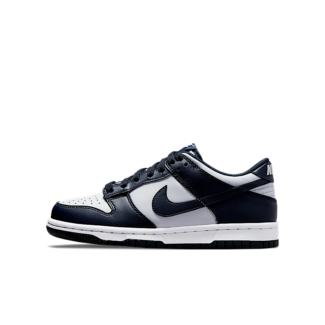 Nike Dunk Low Georgetown, Wolf Grey/Dark Obsidian-Total Orange (CW1590-004)