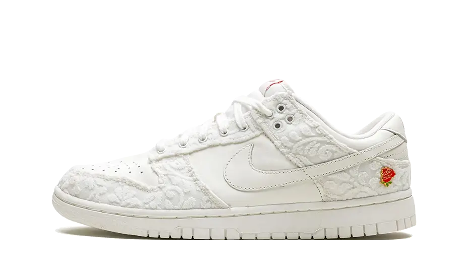 Nike Dunk Low Give Her Flowers, Sail/University Red-Medium Soft Pink (FZ3775-133)