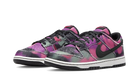 Nike Dunk Low Graffiti Pink, Black/Black-Summit White-Red Orbit (DM0108-002)