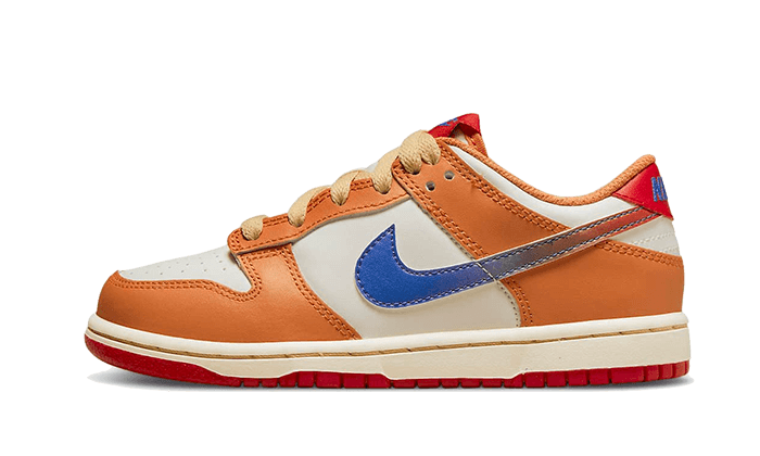 Nike Dunk Low Hot Curry Game Royal, Sail/University Red/Hot Curry/Game Royal (DH9765-101)