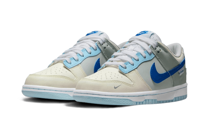 Nike Dunk Low Ivory Hyper Royal, Ivory/Hyper Royal-White-Photon Dust-Grey Fog-Celestine Blue (FB1843-141)