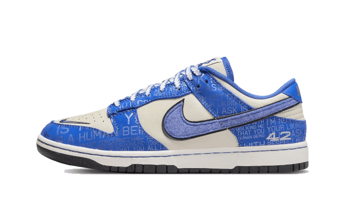 Nike Dunk Low Jackie Robinson, Racer Blue/Racer Blue/Coconut Milk (DV2122-400)