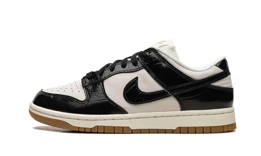 Nike Dunk Low LX Black Croc, Phantom/Black-Sail-Gum Light Brown (FJ2260-003)