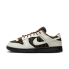 Nike Dunk Low LX Brogue Pinstripe, Black/Summit White-Black-Summit White-Cacao Wow (FV3642-010)