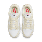 Nike Dunk Low LX White Coconut Milk, White/Coconut Milk-Black-Siren Red (DZ2710-100)