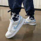 Nike Dunk Low Light Bone Armory Blue, White/Light Armory Blue/Light Bone (HF0023-100)