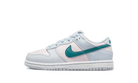 Nike Dunk Low Mineral Teal (PS), Football Grey/Pearl Pink/Mineral Teal (FD1228-002)