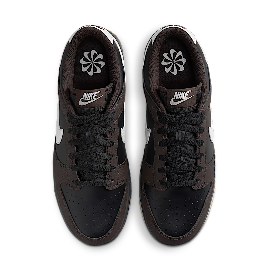 Nike Dunk Low Next Nature Velvet Brown, Black/Summit White/Velvet Brown/Khaki (HF9984-001)