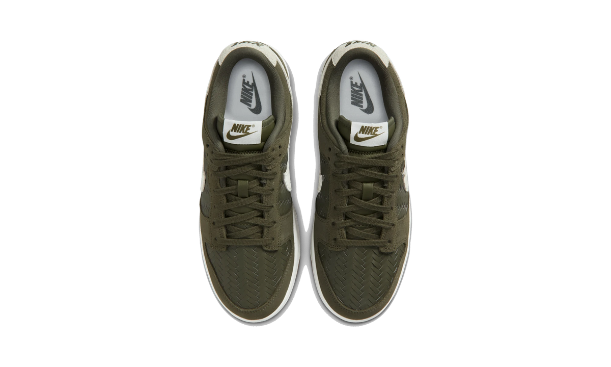 Nike Dunk Low Premium SE Woven Medium Olive Gum