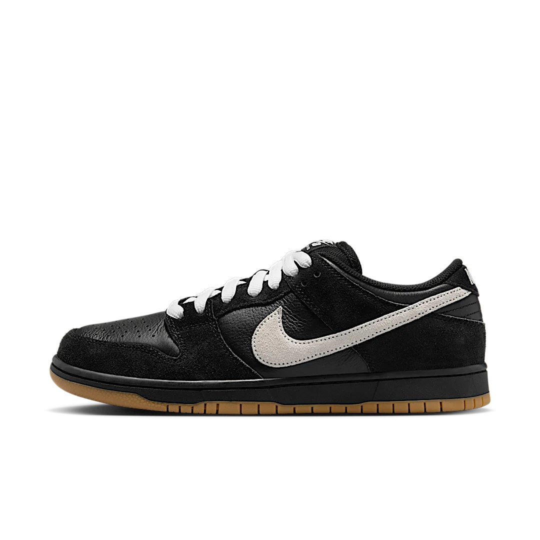 Nike Dunk Low Pro SB Black White Gum, Black/White/Black/Gum Light Brown (HF3704-003)