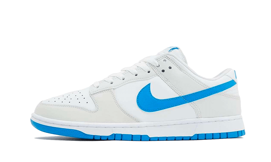 Nike Dunk Low Retro Photo Blue, Summit White/Photo Blue/Platinum Tint/White (DV0831-108)