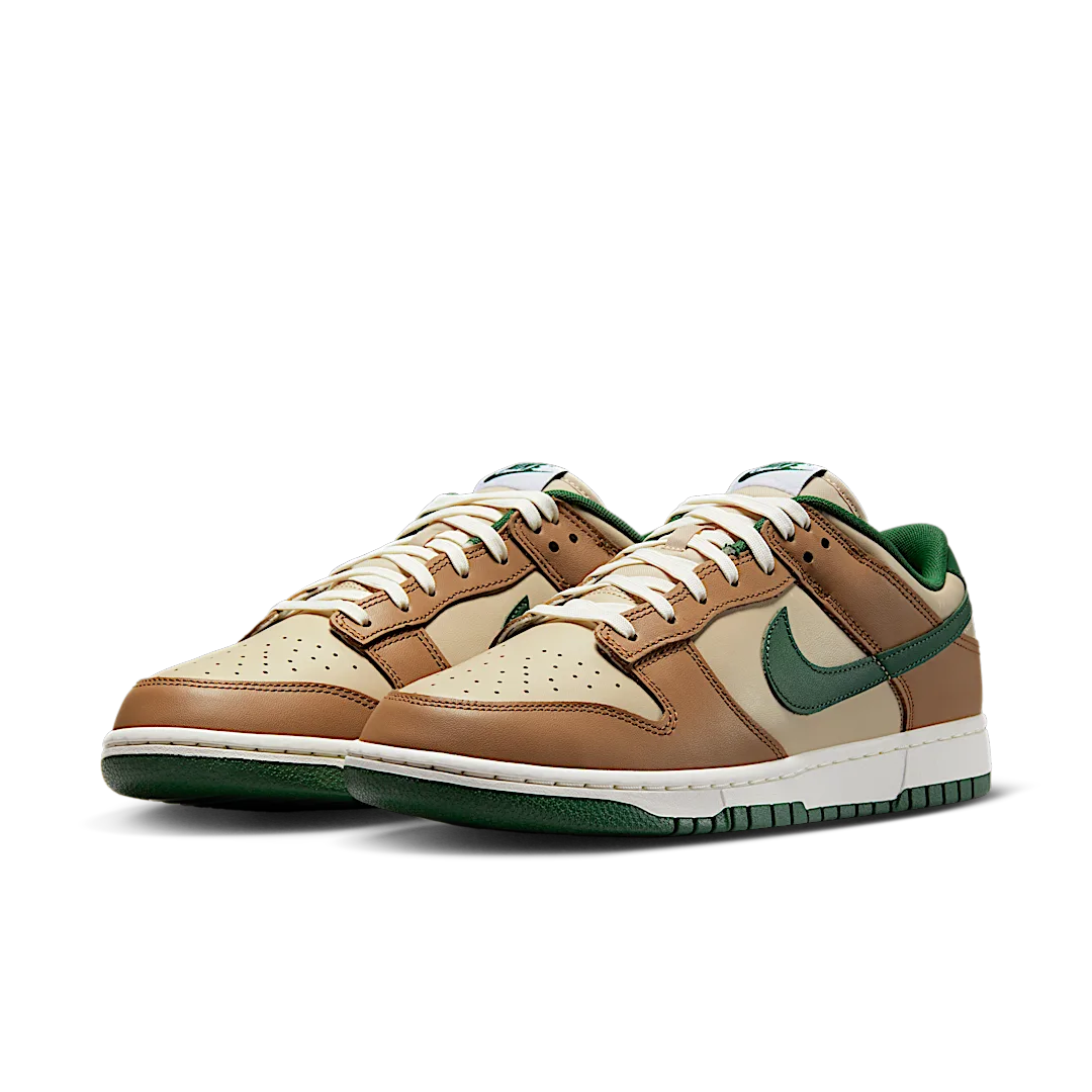 Nike Dunk Low Retro Rattan Gorge Green, Rattan/Gorge Green-Sail-Dark Driftwood (FB7160-231)