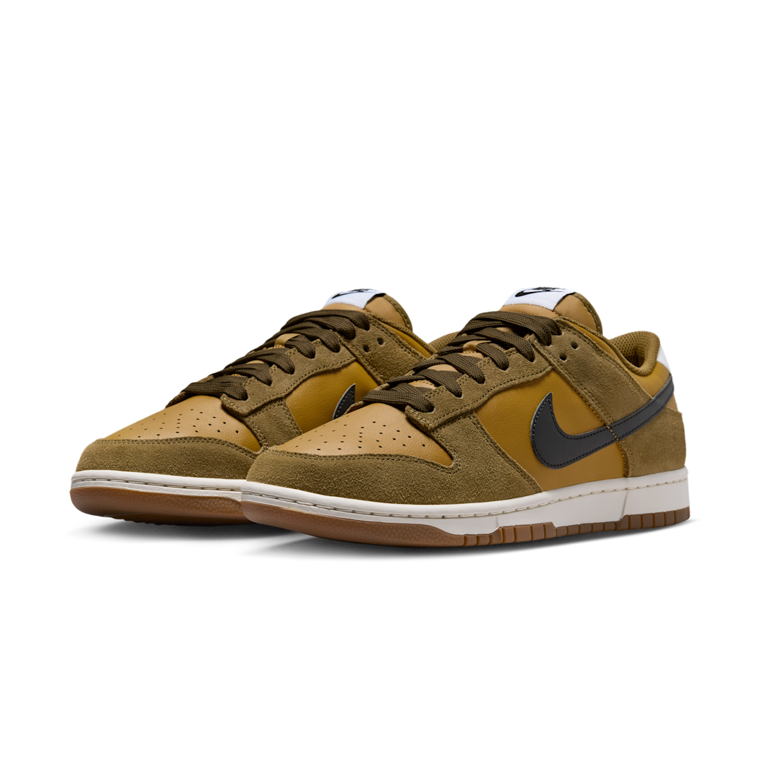 Nike Dunk Low Retro SE Ochre Olive Flak Gum, Ochre/Black/Olive Flak/Coconut Milk (IB6399-300)
