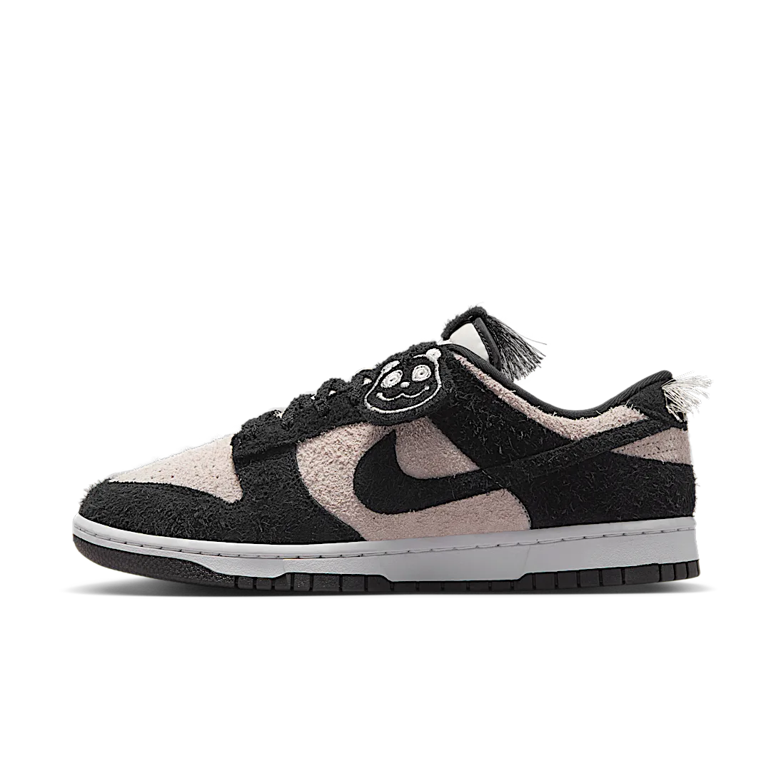 Nike Dunk Low Retro SE Panda-Monium White Black Suede, White/Black/Black (IB2990-100)