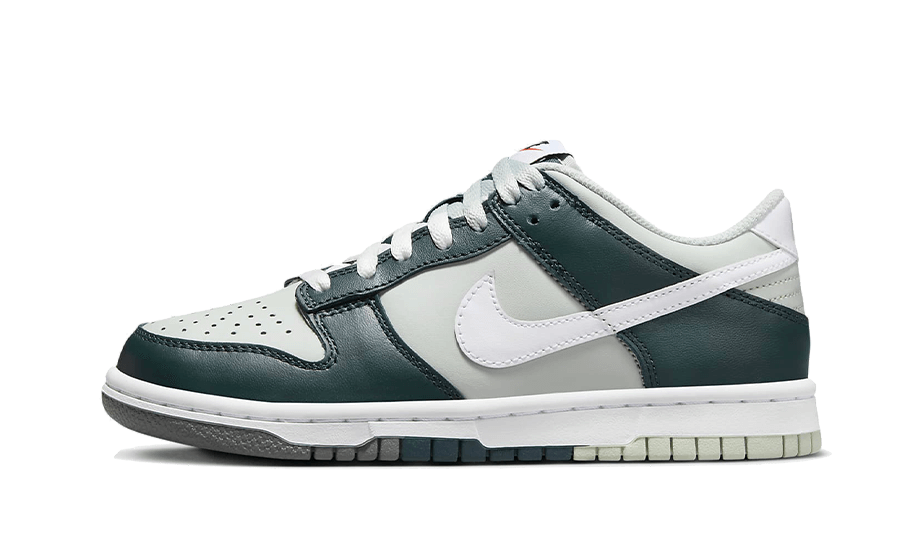 Nike Dunk Low Retro Split Deep Jungle, Deep Jungle/White/Light Silver/Deep Jungle/White (FB8896-300)