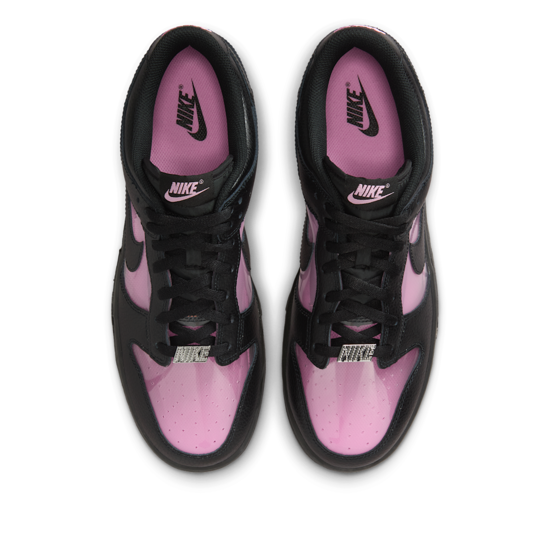 Nike Dunk Low Retro Transparent Black Pink Rise - Sneak
