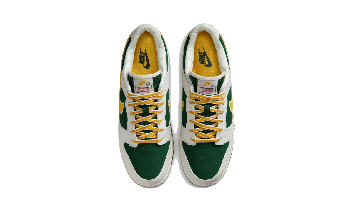 Nike Dunk Low Retro Varsity Jacket Sail Fir University Gold
