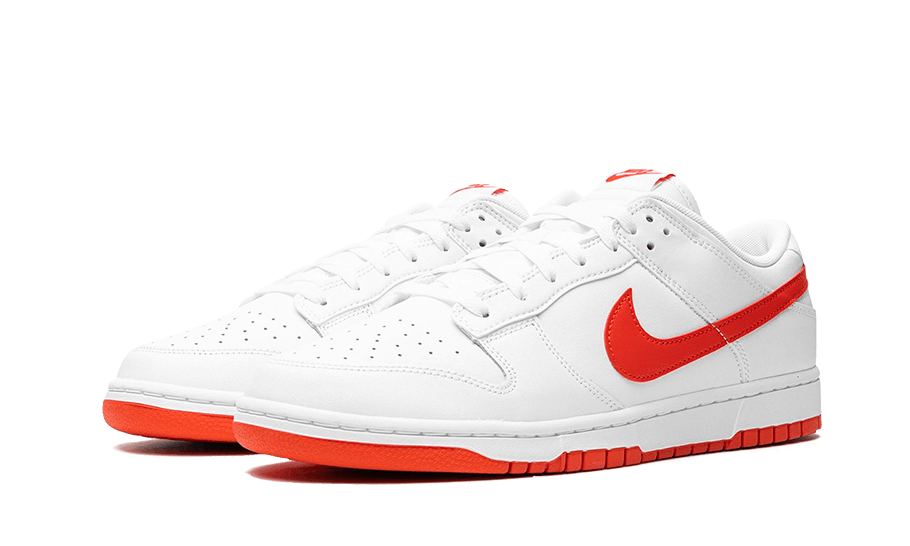 Nike Dunk Low Retro White Picante Red, White/Picante Red (DV0831-103)