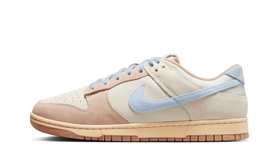 Nike Dunk Low Sanddrift Light Armory Blue, Coconut Milk/Light Armory Blue/Sanddrift/Hemp/Sesame/Gum Medium Brown (HF0106-100)