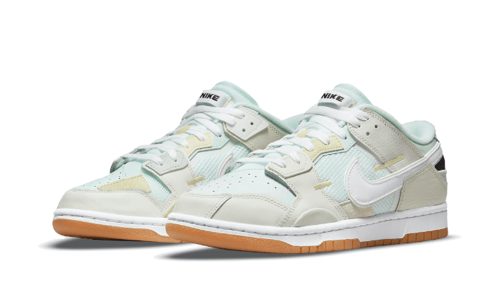 Nike Dunk Low Scrap Sea Glass, Sail/White Sea/Glass Seafoam (DB0500-100)