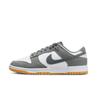 Nike Dunk Low Smoke Grey Gum 3M Swoosh, White/Light Iron Ore/Gum Light Brown/Smoke Grey (FV0389-100)