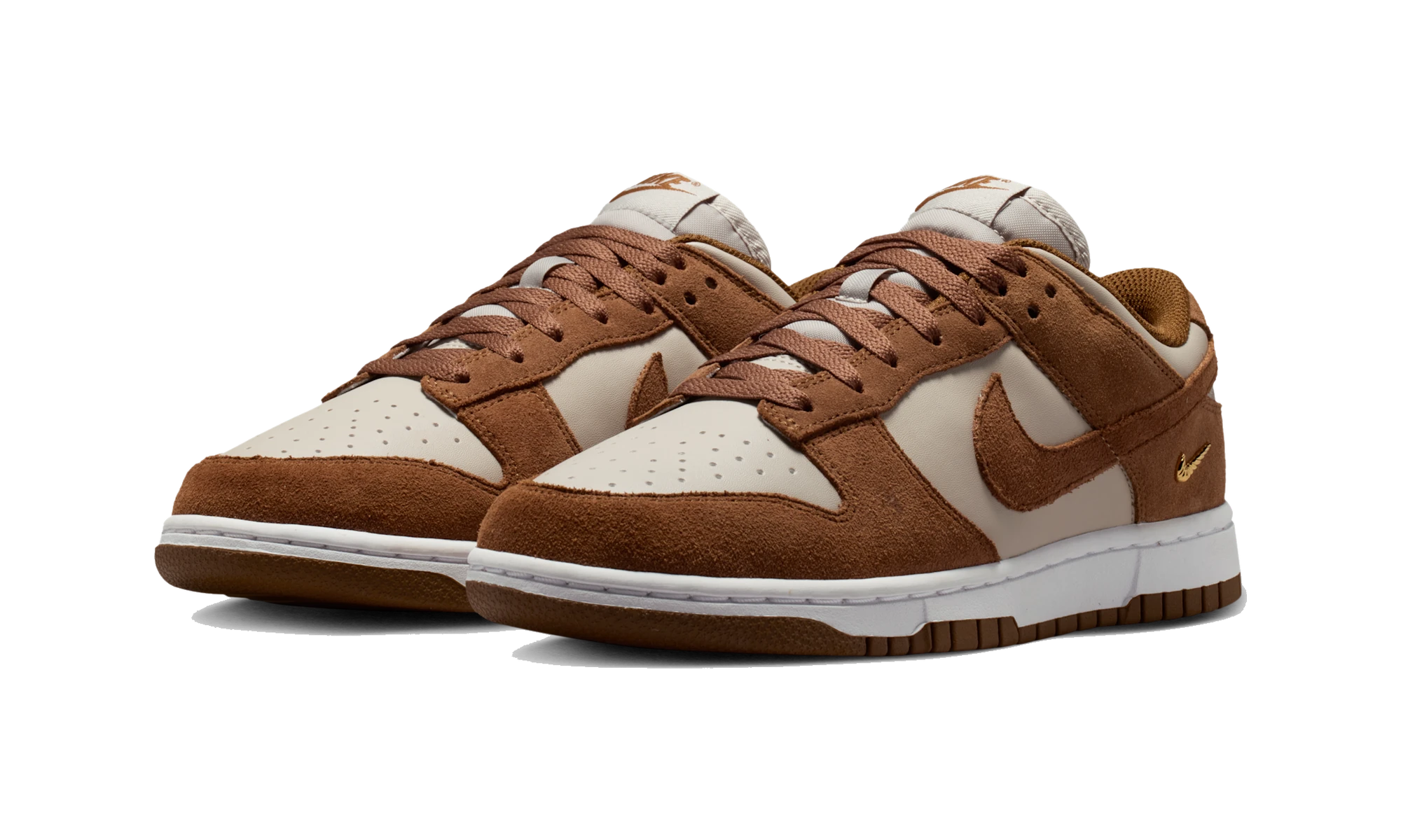 Nike Dunk Low Suede Light British Tan Cream