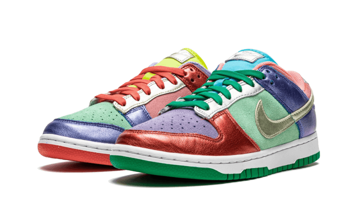 Nike Dunk Low Sunset Pulse, Sunset Pulse/Silver-Purple Pulse (DN0855-600)