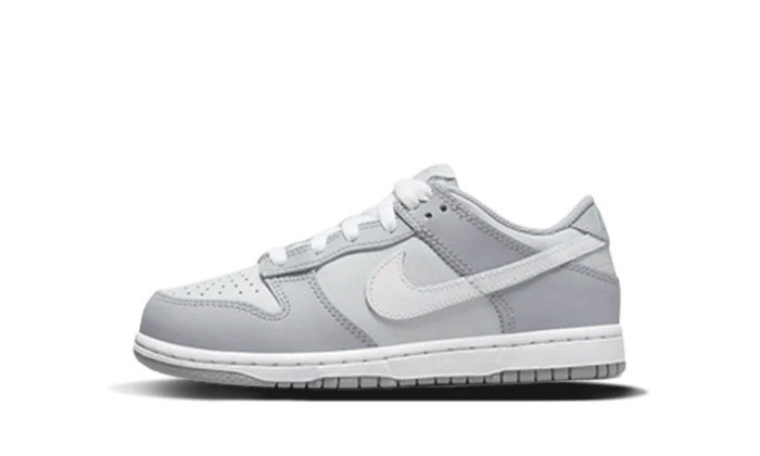 Nike Dunk Low Two-Toned Grey (PS), Pure Platinum/White-Wolf Grey (DH9756-001)