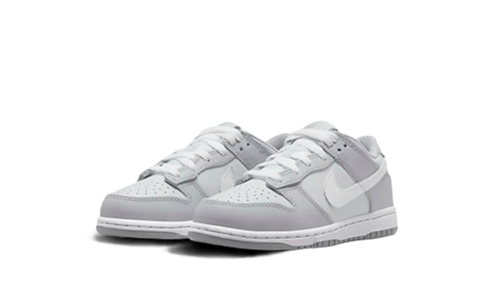 Nike Dunk Low Two-Toned Grey (PS), Pure Platinum/White-Wolf Grey (DH9756-001)