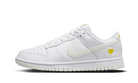 Nike Dunk Low Valentine's Day Yellow Heart, White/Sail/Optic Yellow (FD0803-100)