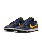 Nike Dunk Low Vintage Michigan, Black/Tour Yellow/Midnight Navy/Sail (FZ4014-010)