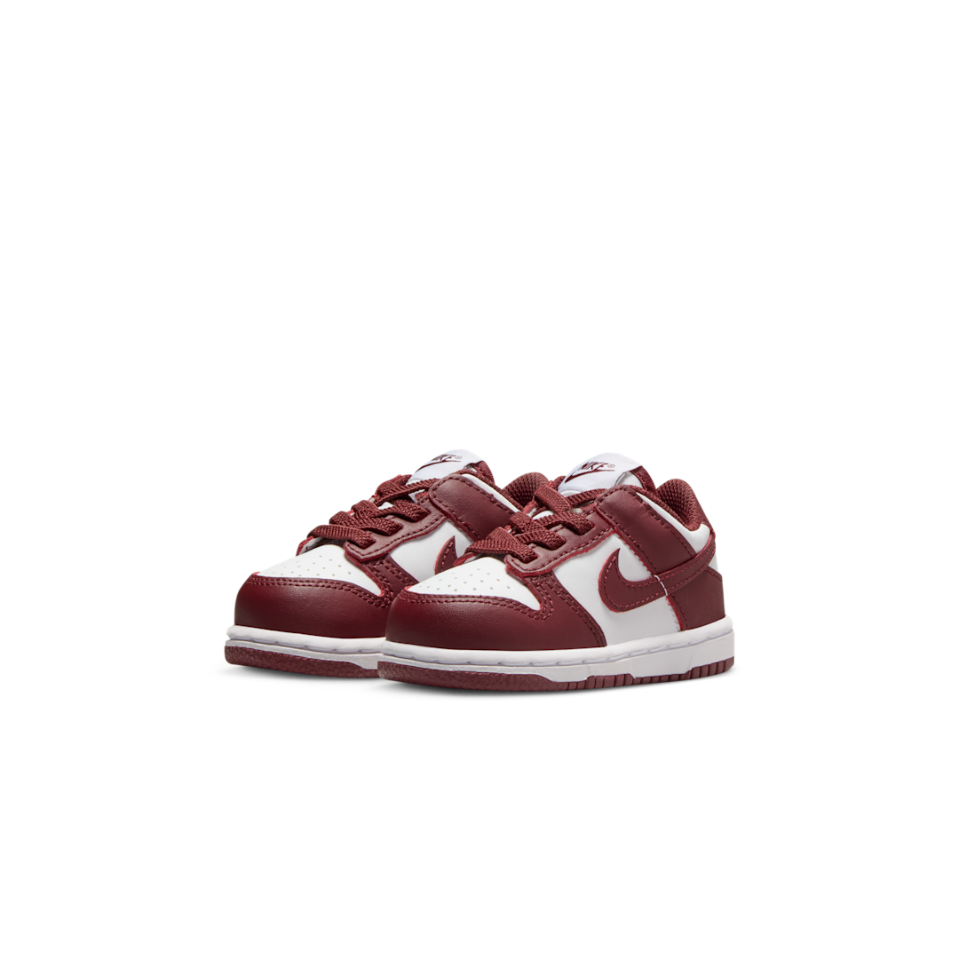 Nike Dunk Low White Gym Red Redwood (TD)