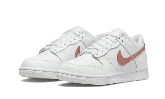 Nike Dunk Low White Pink, White/Rose Pink (DH9765-100)