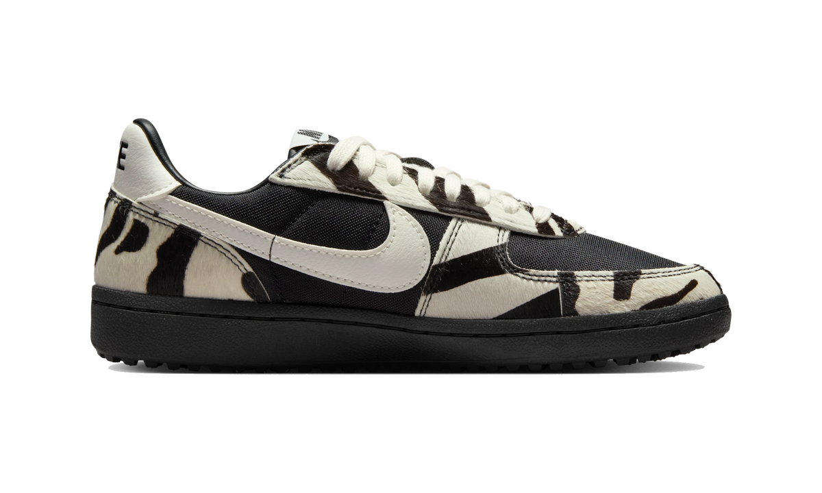 Nike Field General Black Sail Zebra Print