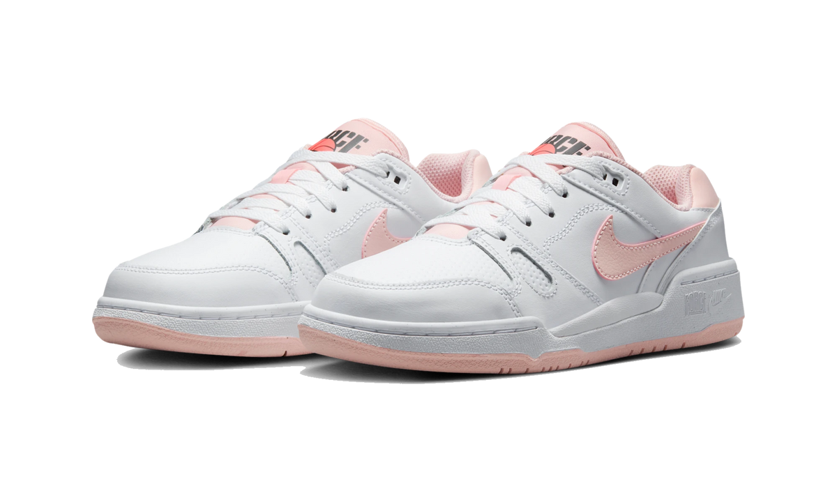 Nike Full Force Low White Bright Mango Black Echo Pink
