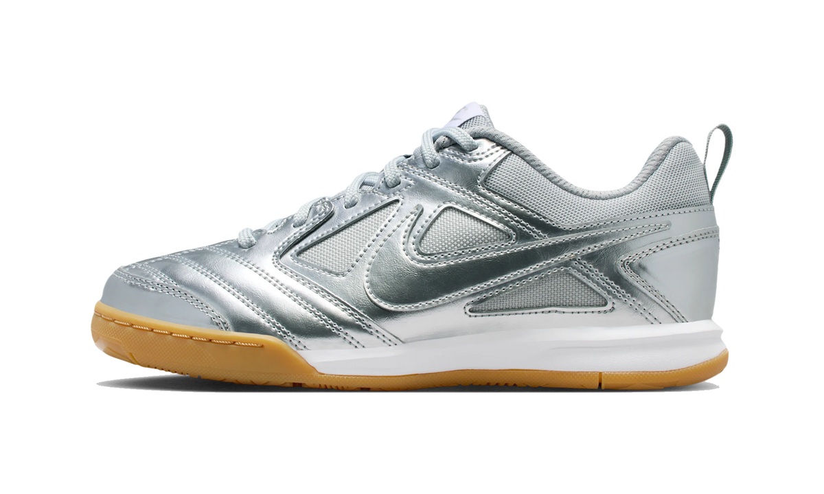 Nike Gato LV8 Metallic Silver White Gum Light Brown