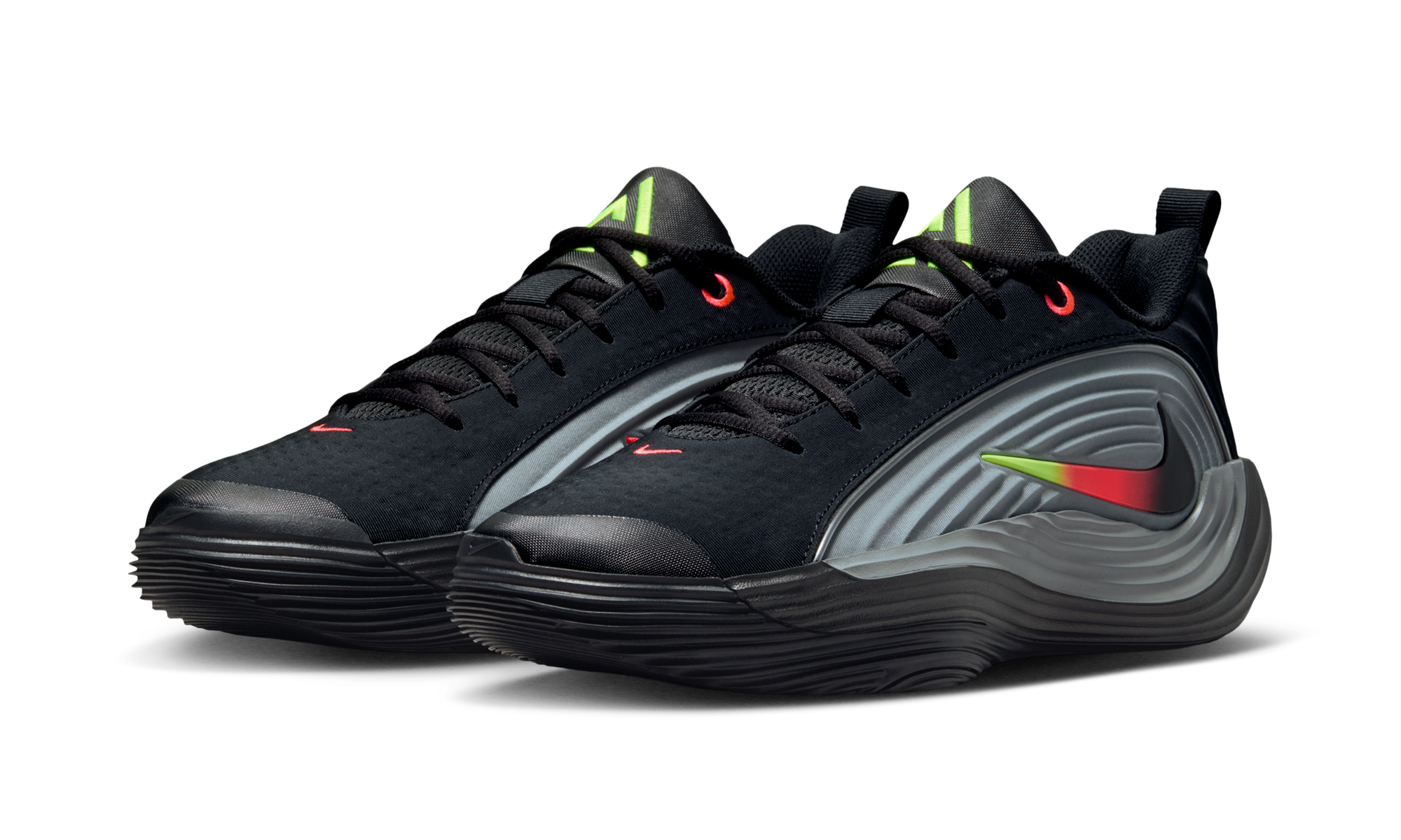 Nike Giannis Immortality 5 Black Volt Bright Crimson