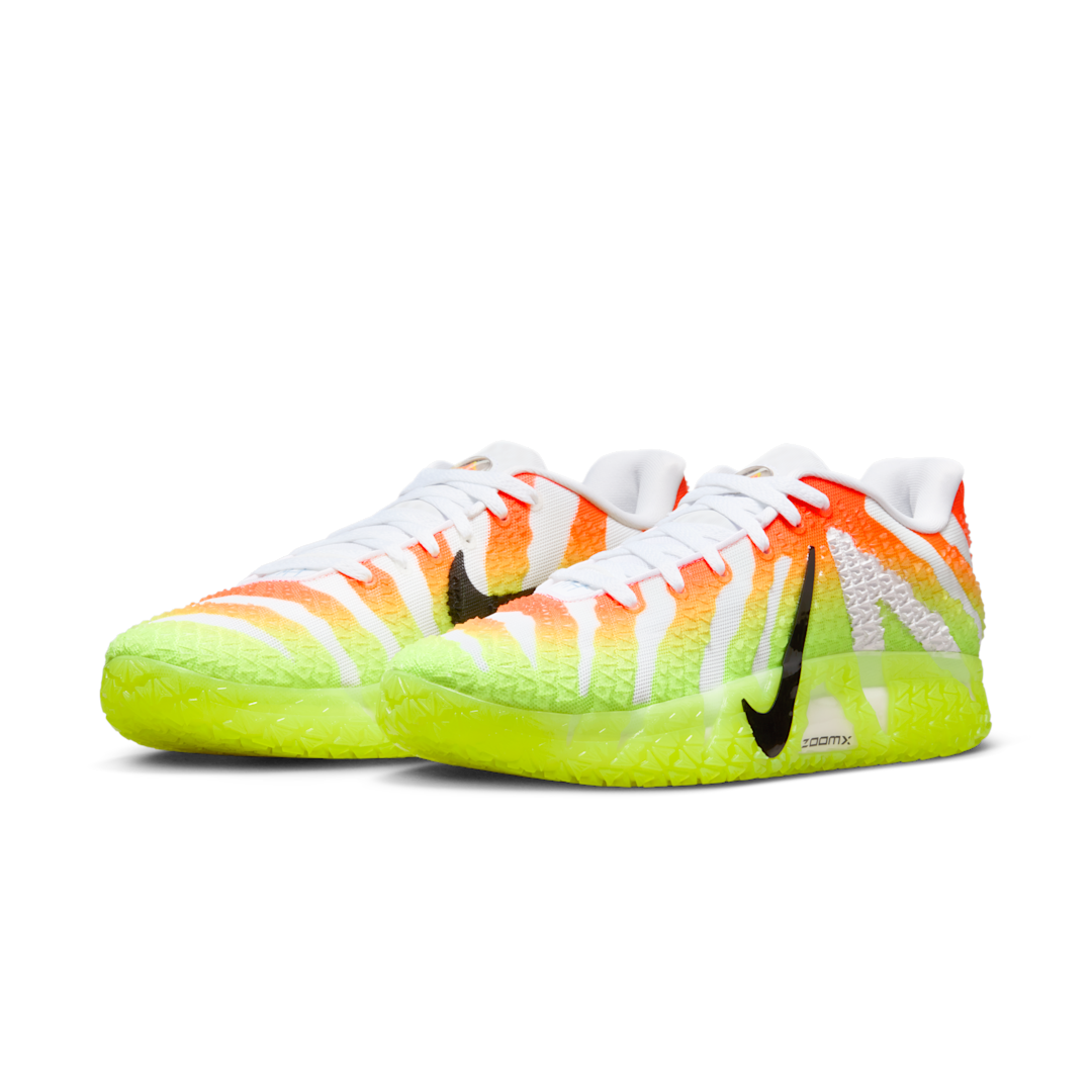 Nike Ja 3 Snowed In, White/Bright Crimson/Volt/Black (IH0798-100)