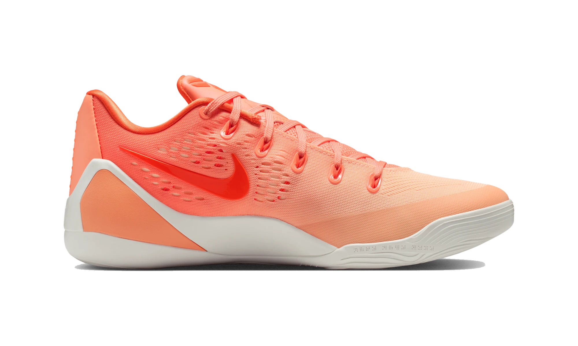 Nike Kobe 9 Low Protro Orange Frost Brilliant Orange Summit White Ice Peach