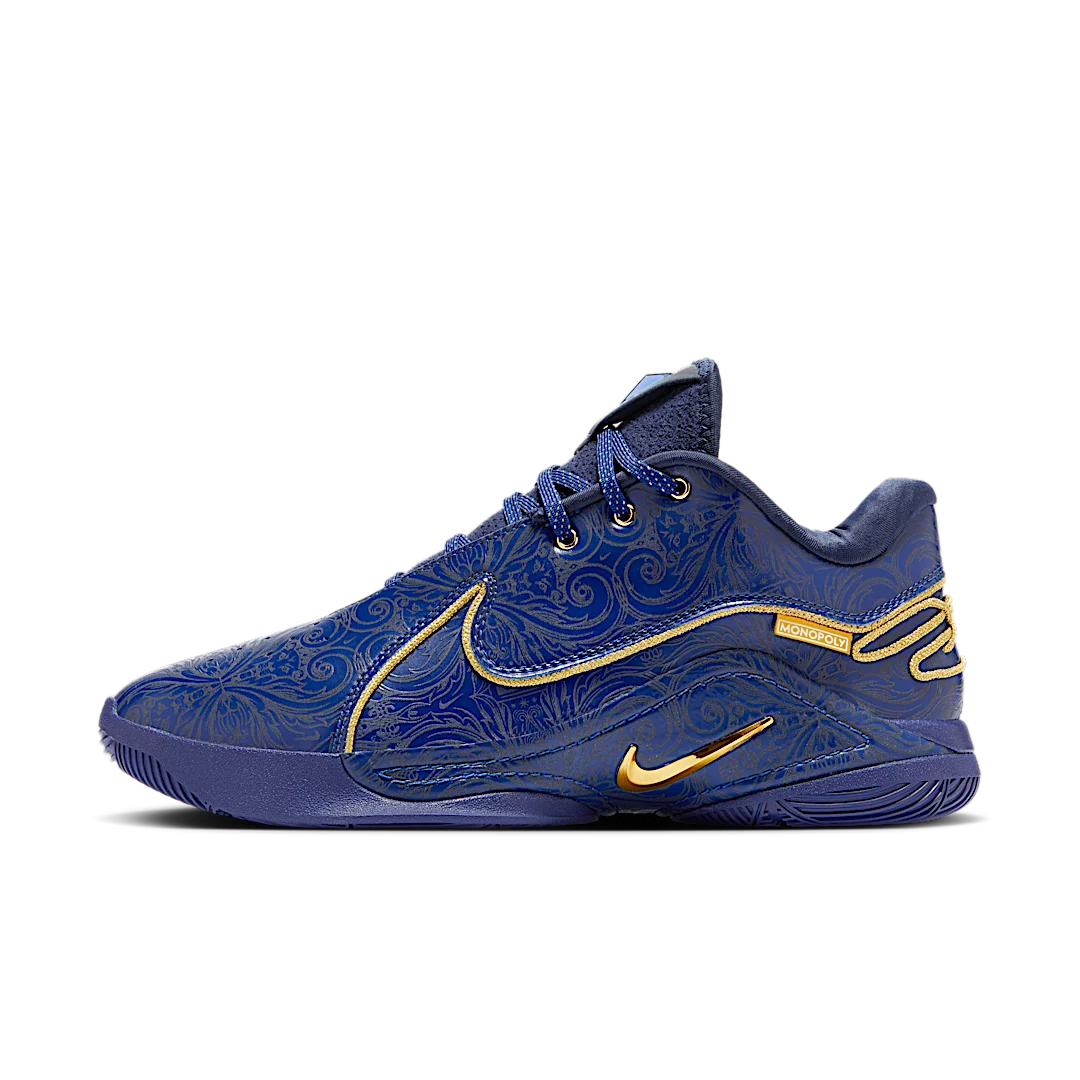 Nike LeBron 22 Monopoly Deep Royal Blue, Deep Royal Blue/Metallic Gold/Midnight Navy (HV5145-400/HV5146-400)