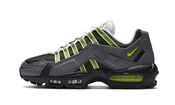 Nike NDSTRKT Air Max 95 Neon, Black/Neon Yellow-Medium Grey (CZ3591-002)