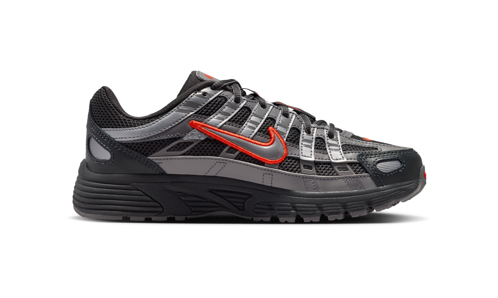 Nike P-6000 Anthracite Picante Red